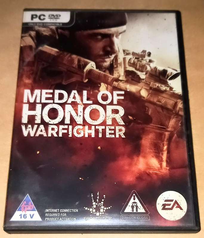 2012. Medal of Honor Warfighter PC Game. 2 Disc set