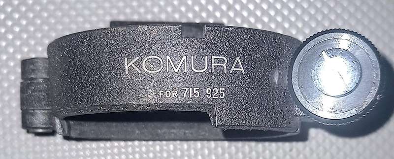 KOMURA Tripod Mount "FOR 715 925" Komura Lens Holder/Camera Accessories