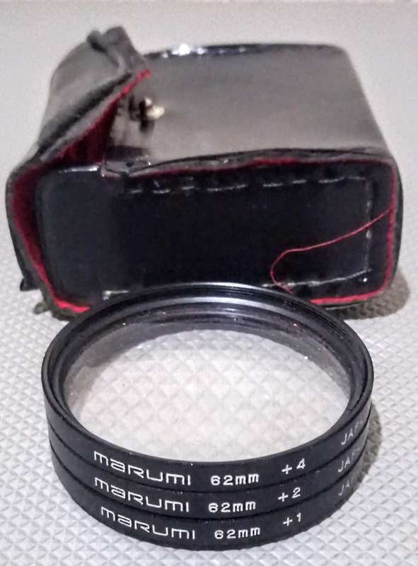 Marumi 62mm Lens Close-up Filter 3 Pcs