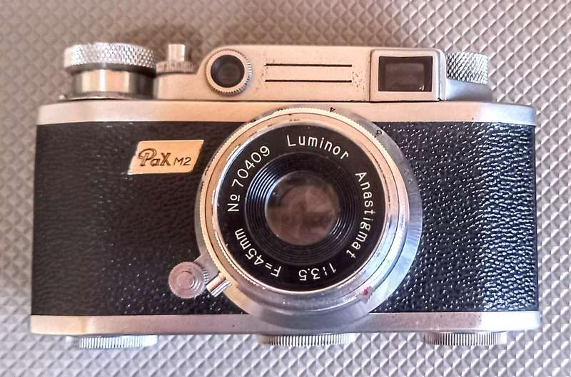 Rare Yamato Japan  Pax M2 1956. 35mm Film, Rangefinder Camera in Working Condition