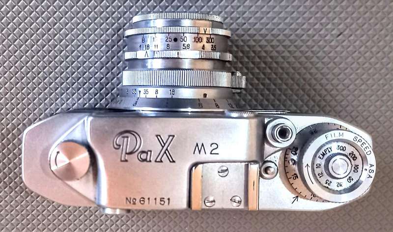 Rare Yamato Japan  Pax M2 1956. 35mm Film, Rangefinder Camera in Working Condition