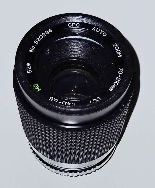 CPC Auto Zoom 70-210mm / 4.0-5.6 CCT MC. Minolta MD Mount