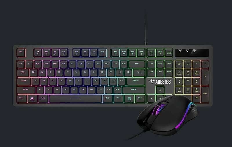 Gamdias Ares E3 RGB 2 in 1 Gaming Combo