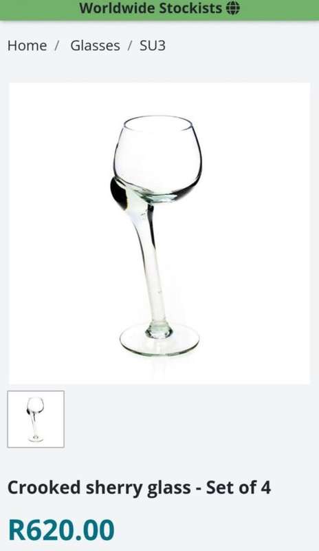 NGWENYA SHERRY GLASSES (SET OF FOUR)
