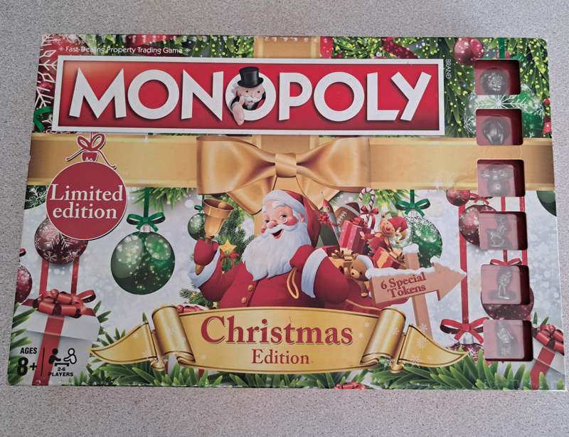 Hasbro Christmas Monopoly Ltd edt