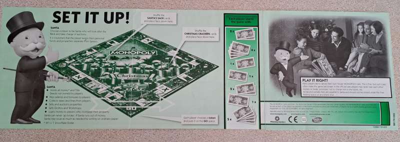 Hasbro Christmas Monopoly Ltd edt