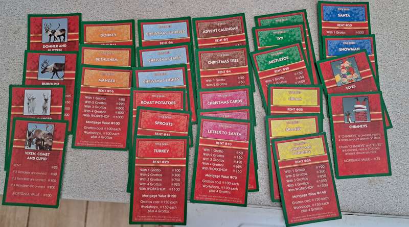 Hasbro Christmas Monopoly Ltd edt