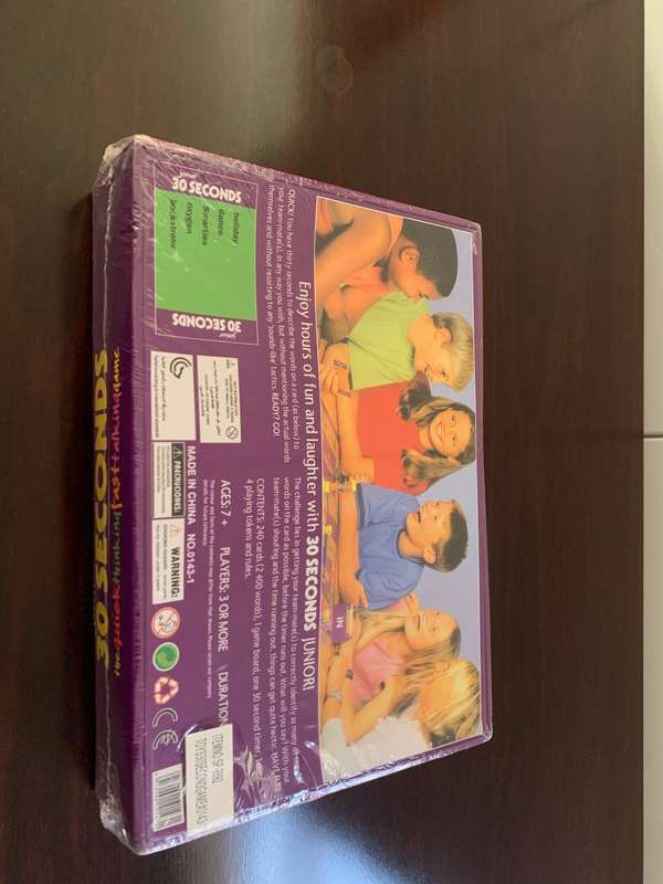 Junior 30 Seconds Board Game