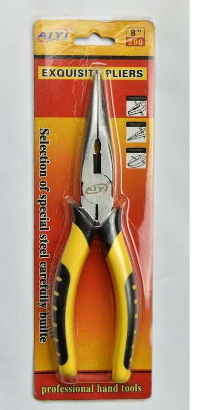 High Carbon Steel 6 Inch Needle Nose Pliers