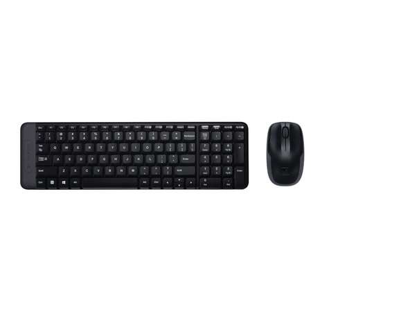 Logitech MK220 2.4GHz Wireless Keyboard and Mouse Combo