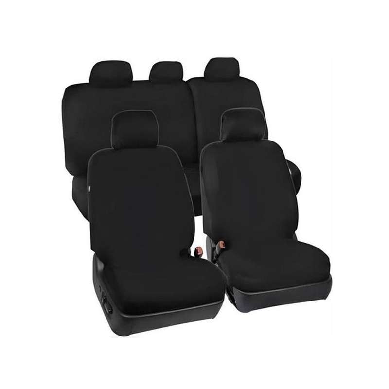 9 Piece Full Set Universal Car Seat Covers - Soft Material