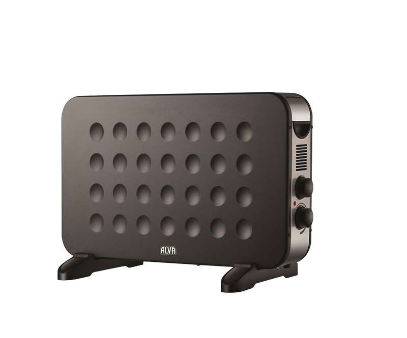 Alva - Electric Convection Heater Black