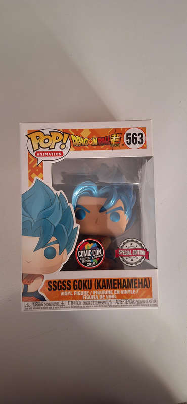 Ssgss goku sa comic con funko pop
