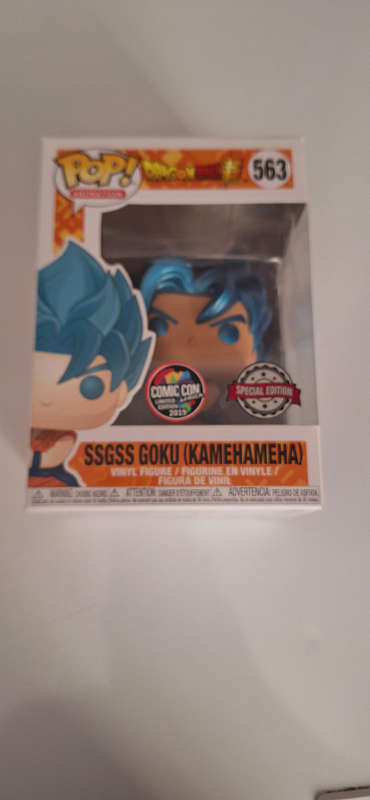 Ssgss goku sa comic con funko pop