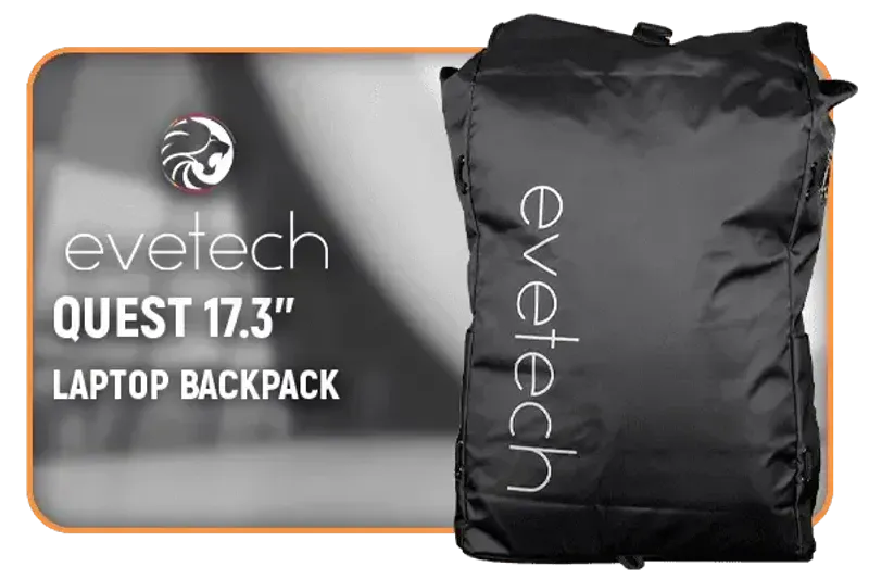 Evetech QUEST 17.3" Laptop Backpack