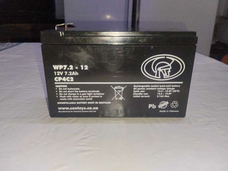 Centurion Gate Motor Battery 12V 7AH CP4C2-28W
