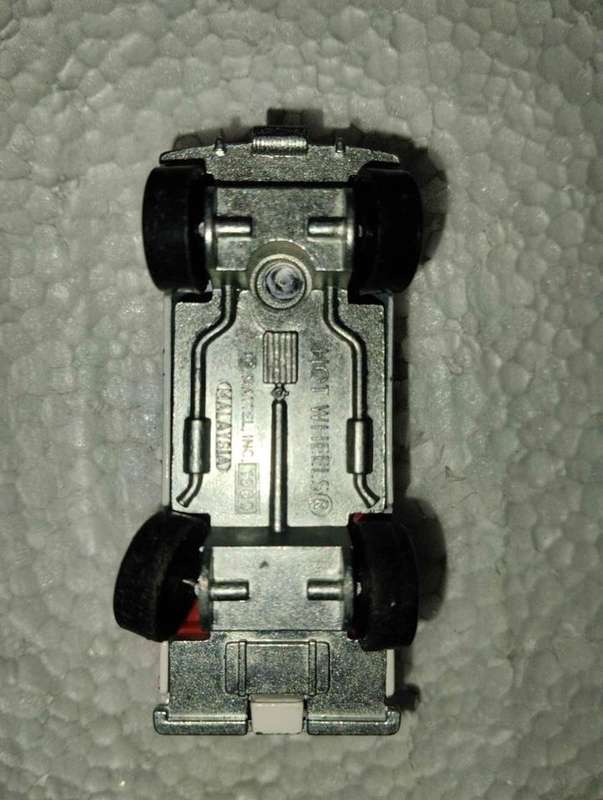 Vintage - Hot Wheels - 1980 - Ford Tough Bronco With Flames White Red Motorcycle