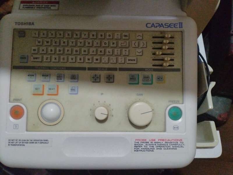 Toshiba SSA-220A Diagnostic Ultrasound Machine - Fully Functional