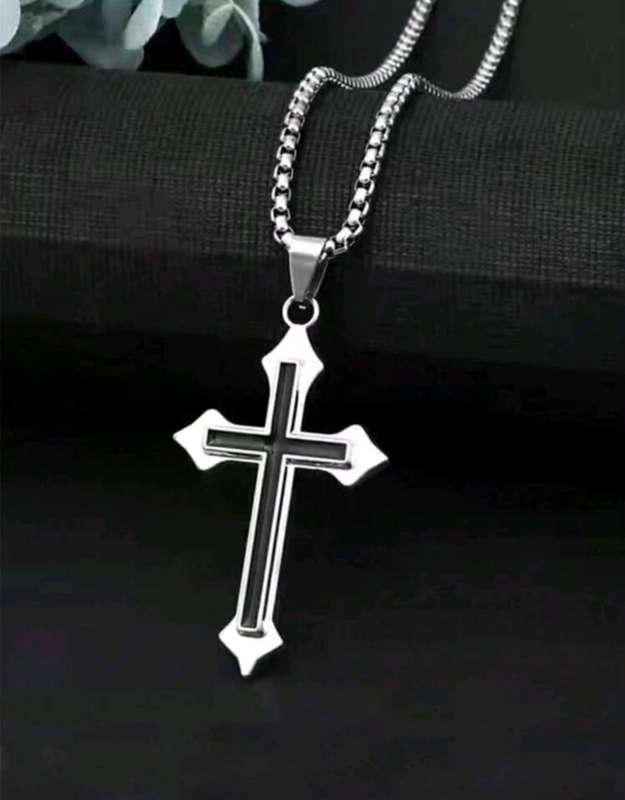 Cross with chain