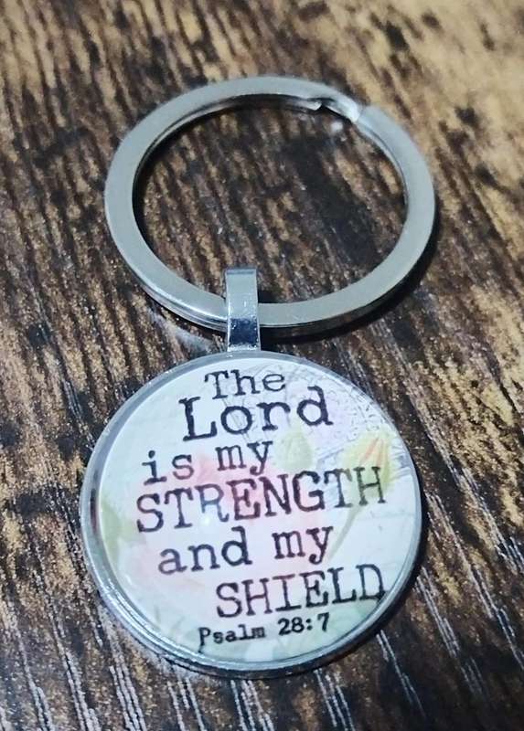 Keyring The lord is my strength