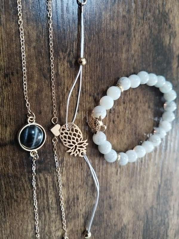 4 Turtle bracelet set