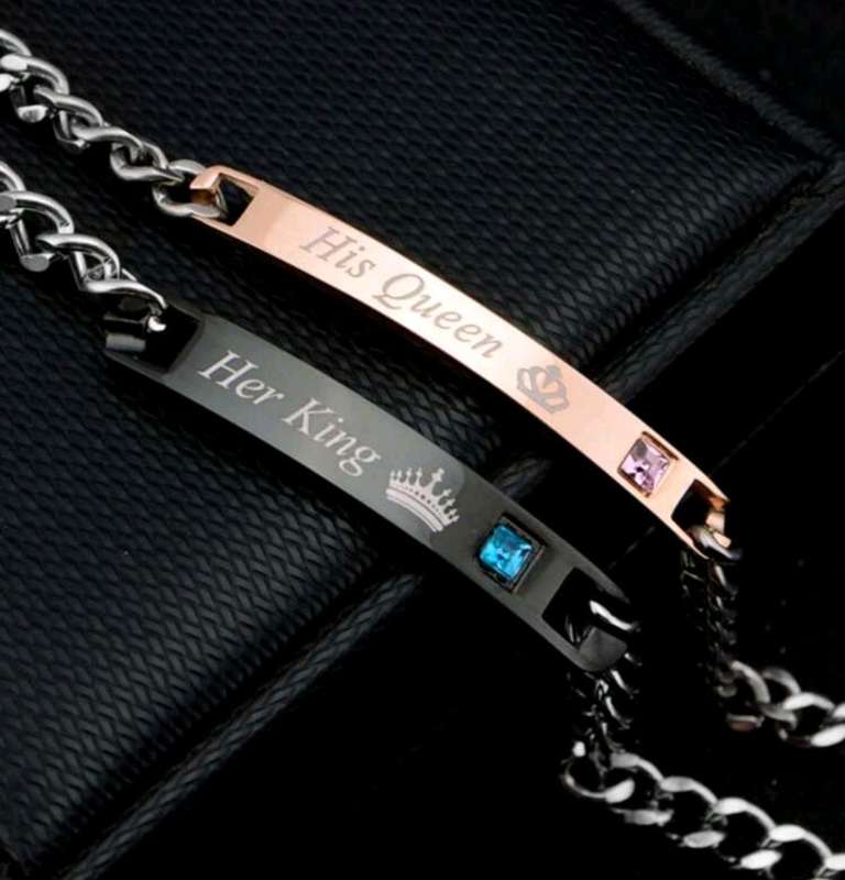 His king her Queen bracelets