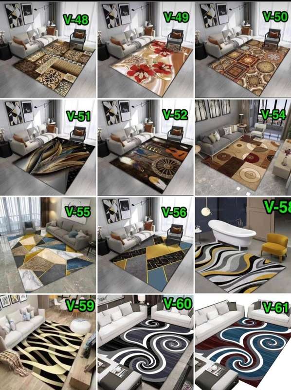 10 x 3D printed carpet