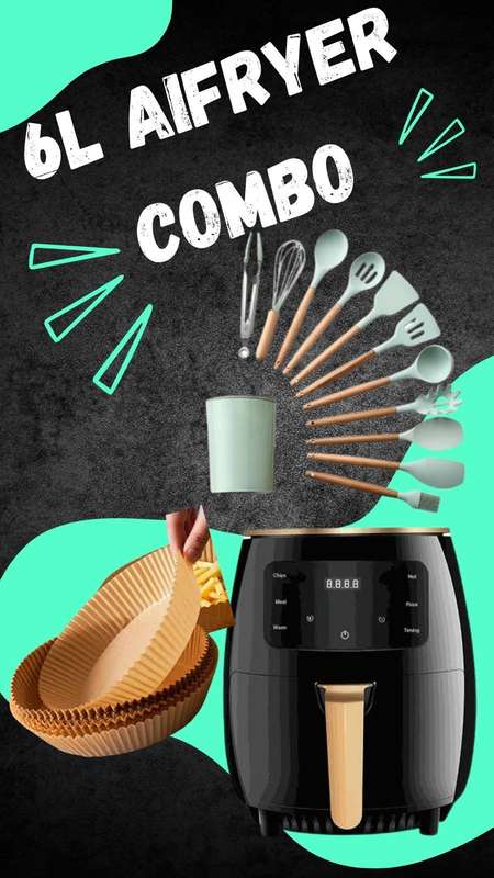 6L Airfryer Combo