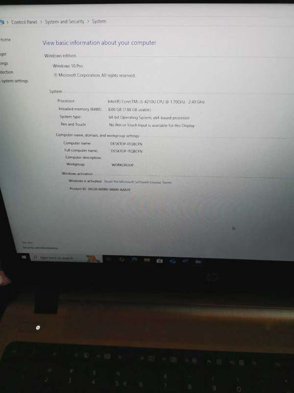 Hp Probook 450 G2 core i5 4th gen laptop