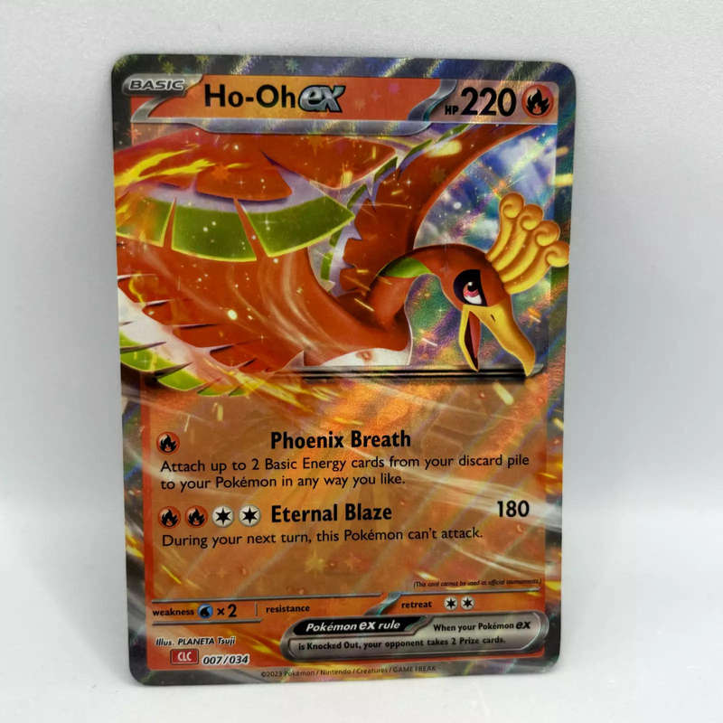Ho-Oh ex Pokemon 007/034 Ultra Rare - CLC Pokemon Classic - NM