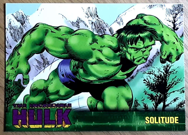 2003 Topps Incredible Hulk Card #7 Solitude