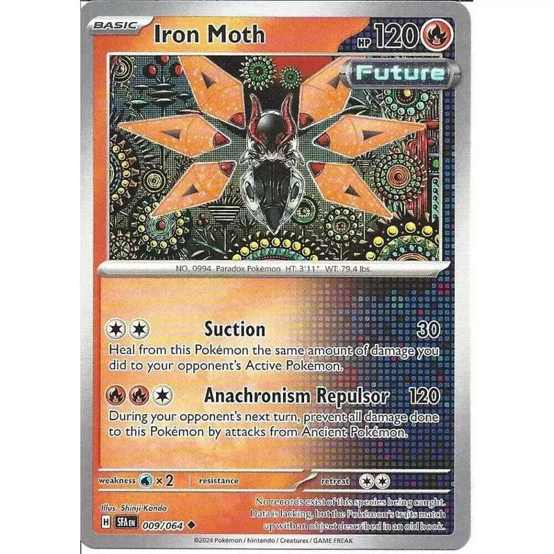 Iron Moth | Uncommon Card | 009/064 Shrouded Fable : Pokemon NM