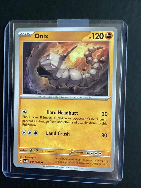 Onix 90/182 Scarlet+Violet Paradox Rift NM
