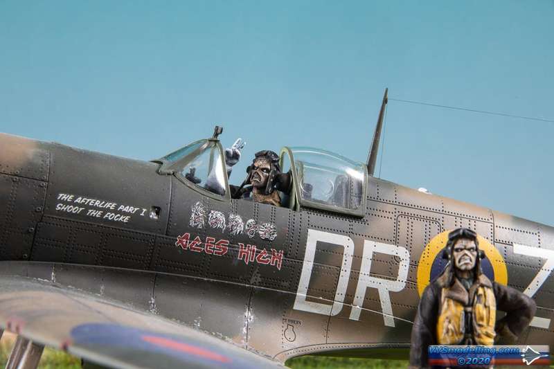 Spitfire Mk.II Iron Maiden "Aces High" 1:32 Model Kit Revell Brand New