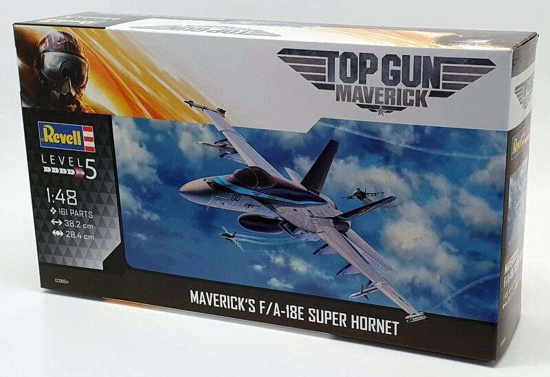 Maverick's F/A-18E Super Hornet Top Gun: Maverick - Revell 03864 - 1/48  Brand New
