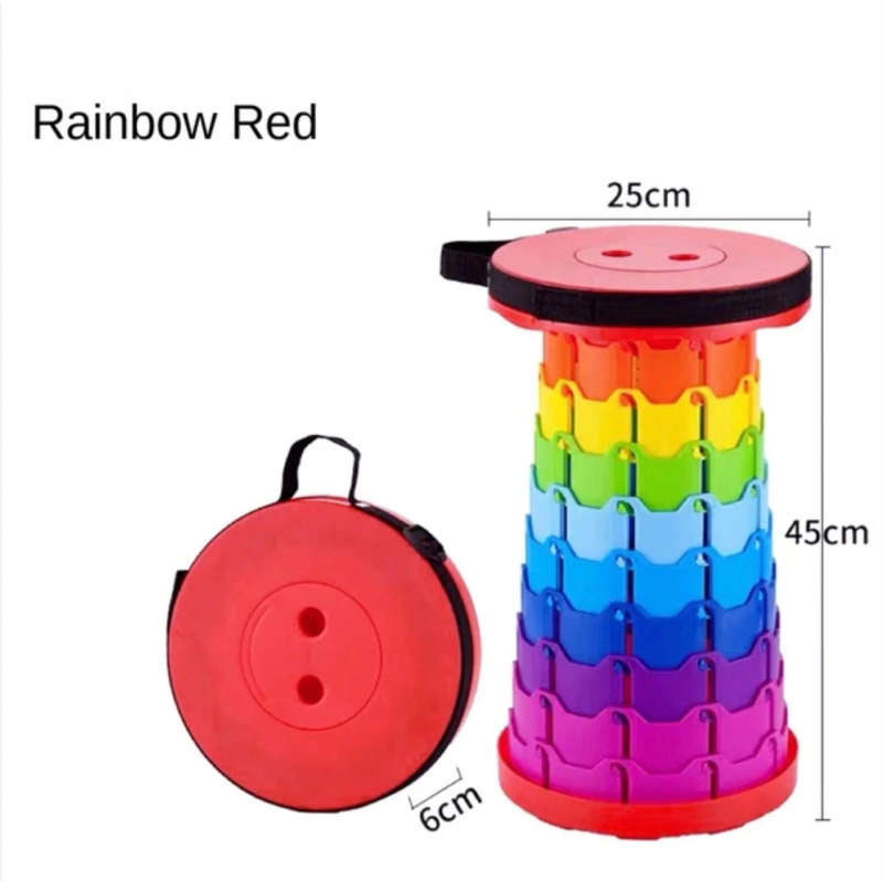 Portable Collapsible Camping Stool for Adults