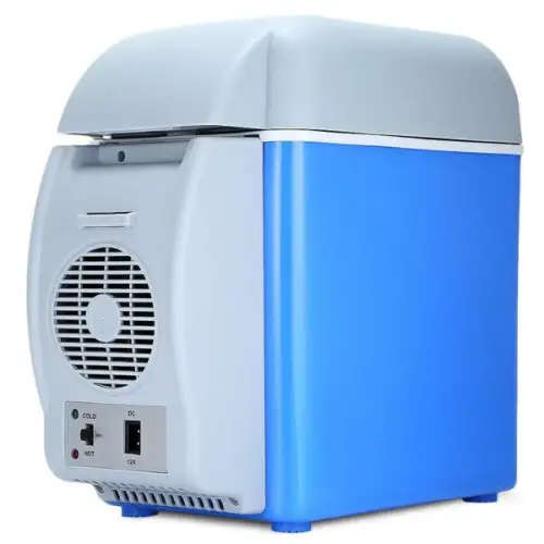 12V 7.5L Car Mini Car Travel Refrigerator ABS Multi-Function Freezer Insulation