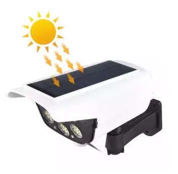 LED Solar Light Remote Control Fake Camera Sensor Street Lamp Wall Lamp Garden Lamp