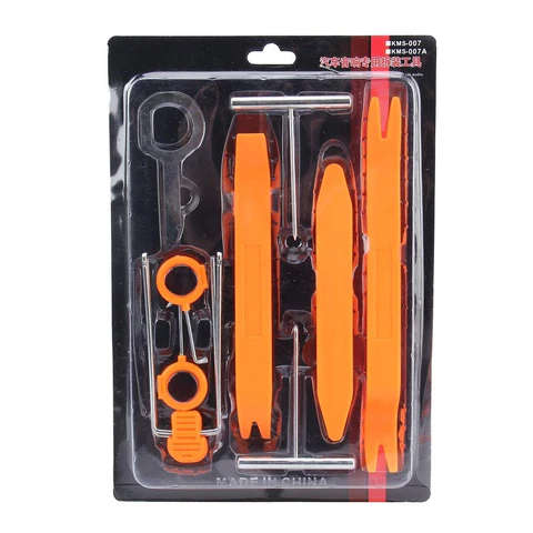 Professional Car Repair Tool Set, 12 in 1 Car Audio System Dashboard Door Panel Removal Dismantling