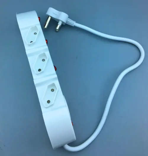 7 Way Multi-Plug With illuminated Switches