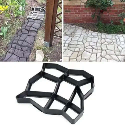 Floor tile mold diy garden concrete paving mold