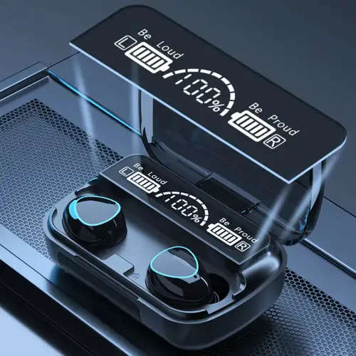 M10 TWS Wireless Bluetooth 5.1 Headphones HIFI Stereo Headphones Waterproof Sports Headphones