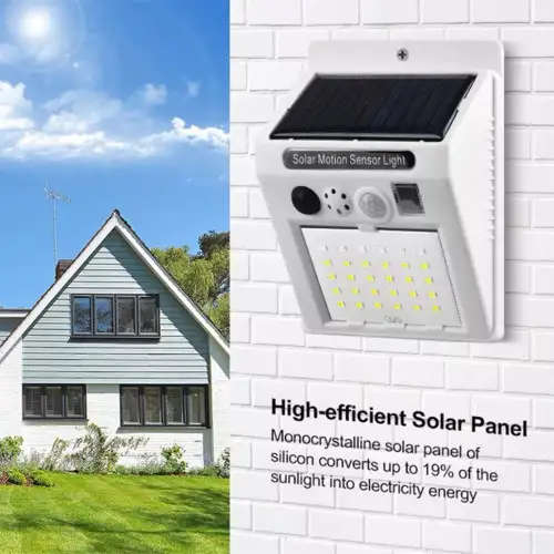 Solar Motion Sensor Light FA-BK-666