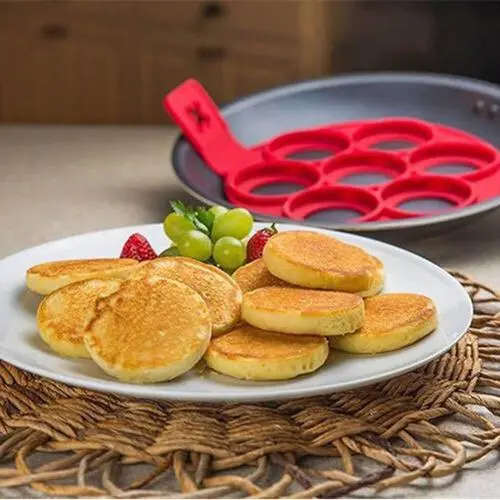 Perfect Non Stick Pancake Maker Pan Flipjack Omelette Flip Jack Eggs Crepes