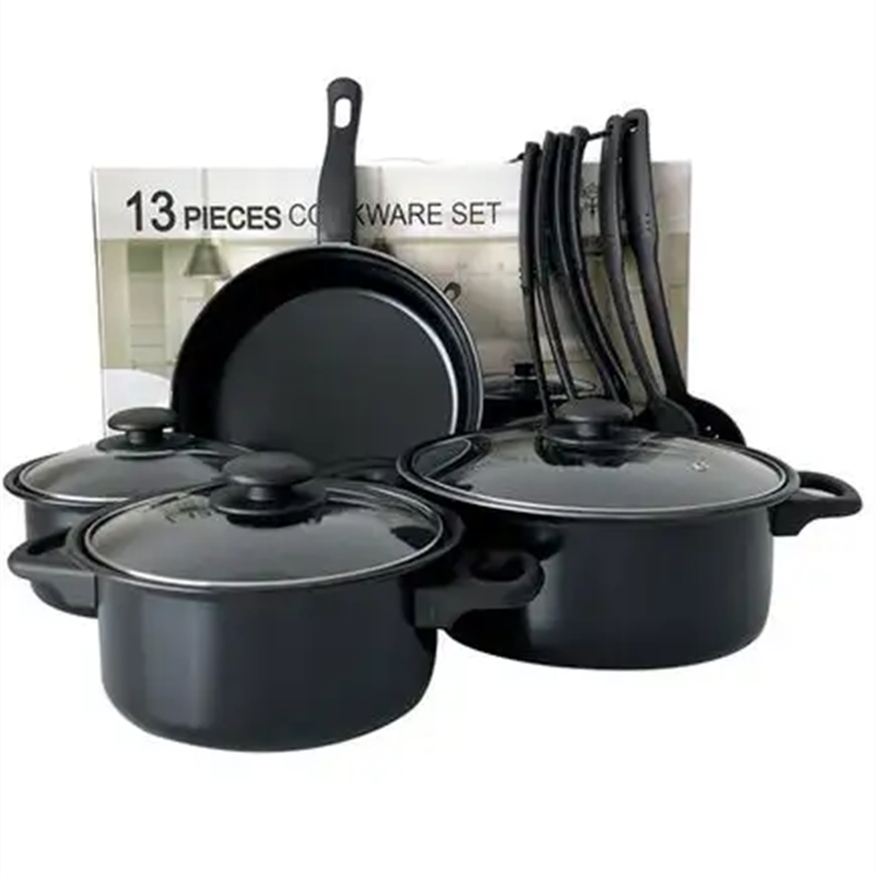 13-Piece Cookware Pots and Pans Set High Performance Non-Stick Cookware for Induction and Stovetops