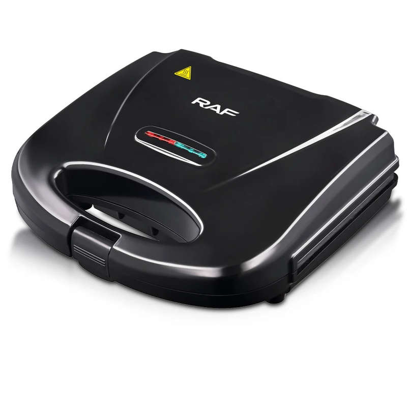 Gold Double-Sided Heating Panini Maker Mini Toaster Breakfast Sandwich Maker Waffle Maker