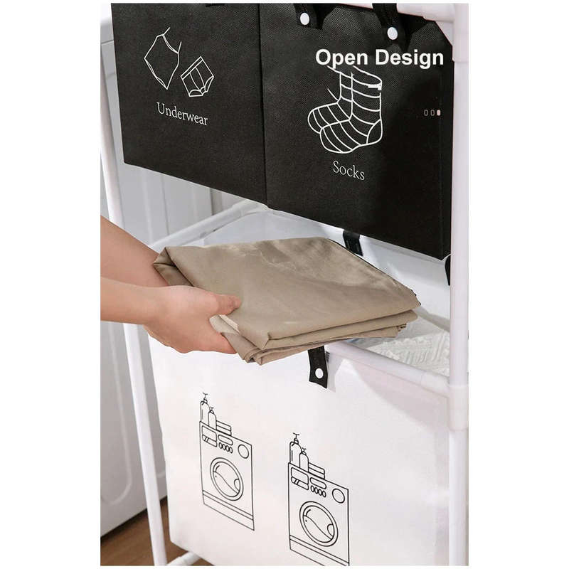 Simple large capacity dirty clothes basket modern home