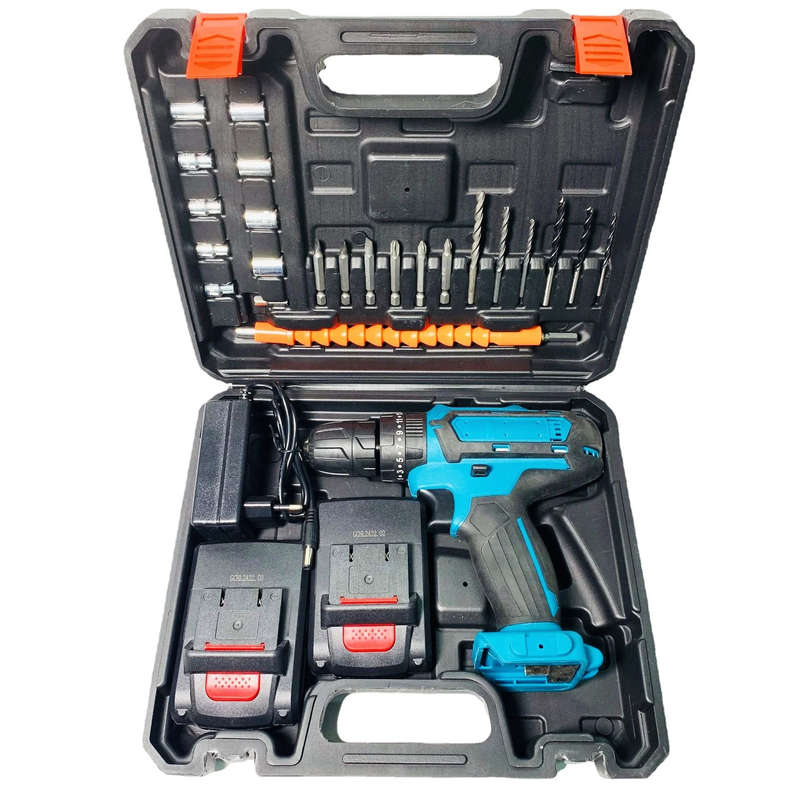 24V Electric Drill Tool Set with 2 x 24V Batteries