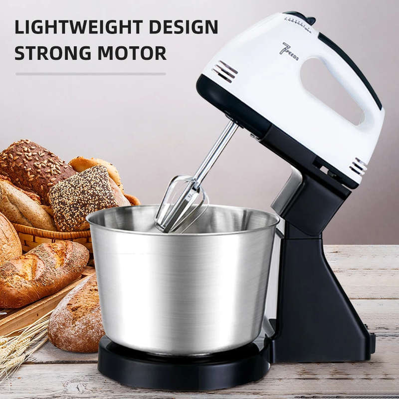 7-speed electric food mixer table cake dough mixer baking whipped cream machine