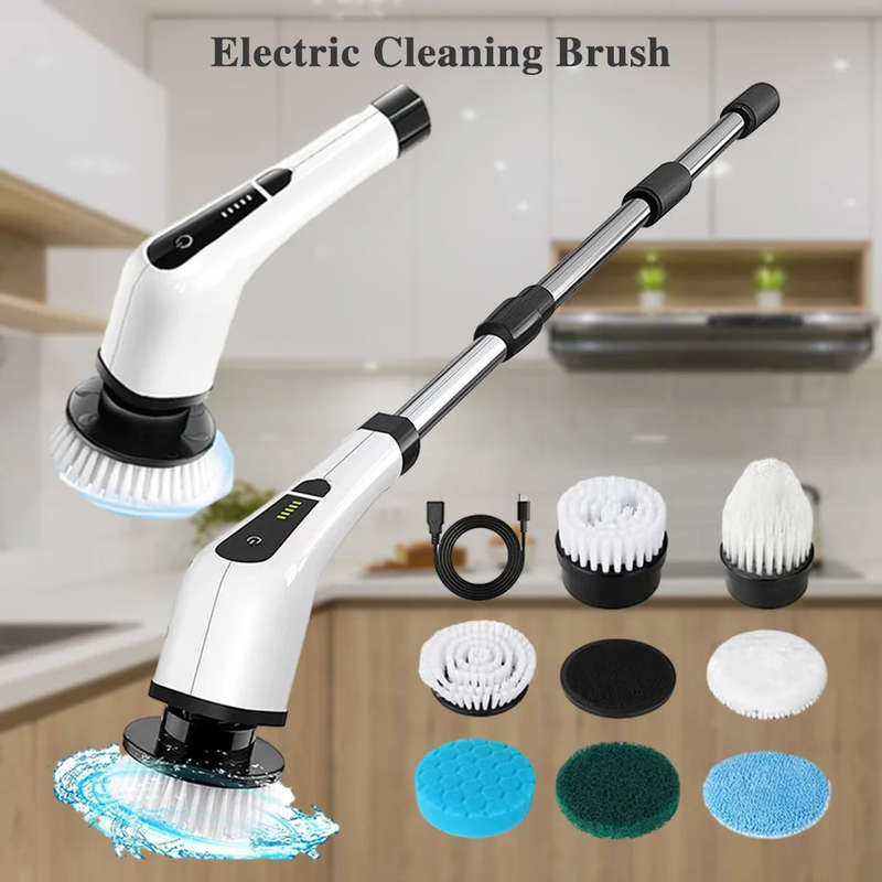 Versatile Electric Cleaning Scrubber Multi-surface cleaner for floors, tiles, windows and cars
